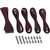 CableMod Classic ModMesh Kábel Extension Kit 8+8 pin PCIe - čierno-červená