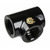 BitsPower T-splitter 3x G1/4" (F) matná čierna