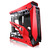 RAIJINTEK Nyx Pre červená / E-ATX / 3x USB 3.0 / bez zdroja / priehľadná bočnica