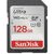 SanDisk Ultra SDXC 128GB / Class 10 / rýchlosť prenosu 140 MB/s / vhodné pre FULLHD