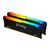 Kingston FURY Beast RGB 32GB (2x16GB) DDR4 3200MHz / CL16 / DIMM / XMP