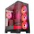 Modecom Volcano Space Apex ARGB čierna / ATX / 1x USB-C 3.2 / 2x USB 3.2 / 4X 140mm / bez zdroja / priehľadná bočnica