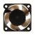 Noiseblocker BlackSilent Pro Fan PM2 čierna / 40mm / 17.7 dB @ 3800 RPM / 5.4 CFM / 3-pin