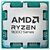 AMD RYZEN 5 9600X @ 3.9GHz - TRAY / Turbo 5.4GHz / 6C12T / L1 0.48MB L2 6MB L3 32MB / AM5 / Zen 5 / 65W
