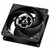 ARCTIC P8 PWM PST CO čierna / 80mm / 43 dB @ 3000 RPM / 23.4 CFM / 4-Pin