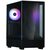 Zalman P10 čierna / mATX / 1x USB-A 3.0 / 1x USB-C 3.0 / 1x 120mm ARGM / bez zdroja / priehľadná bočnica