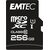 EMTEC microSD EliteGold 256GB + adaptér / UHS-I U1 / čítanie: 90MBs / zápis: 20MBs