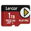 Lexar PLAY PRE microSDXC Express Card 1TB / čítanie: 900MBps / zápis: 600MBps / V30