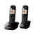 Panasonic KX-TG2512FXT TwinPack / prenosný telefón / CLIP / pamäť na 50 mien / čierny