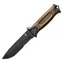GERBER Strongarm SE (kombinované ostrie) čierno-hnedá / Bushcraft nôž / čepeľ 12.5 cm