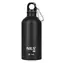 NILS Camp NC3801 Nerezová turistická fľaša čierna 500 ml