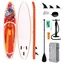 FunWater Nafukovací Paddleboard SUPFR01E Feath- R Lite Koi 350cm oranžová / príslušenstvo