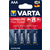 Varta Longlife Max Power Batéria AAA 4ks / 1.5V / alkalická / v blistri