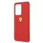 Ferrari SF Silikónový Kryt pre Samsung Galaxy S20 Ultra červená