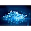 Solight 1V52-B LED vianočná reťaz - hviezdy 1.5m / 10x LED / 2x AA / modré svetlo