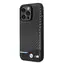 BMW M PU Carbon Blue Line Zadný Kryt pre Apple iPhone 14 Pro čierna