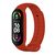 FIXED Silikónový remienok Strap pre Xiaomi Band 7/Mi Band 6/Mi Band 5 červená