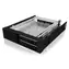 Icy Box IB-2227StS čierna / Externý box pre 2x 2.5" HDD/SSD / SATA III / Hot-Swap