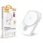 ALIGATOR AMS03WT Mag-Bank biela / Powerbanka s bezdrôtovým nabíjaním / Qi / 5000mAh / 15W