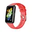 FIXED Silicone Strap Silikónový remienok pre Huawei Band 7 červená