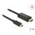 DeLock Kábel USB Type-C (M) - HDMI (M) (DP Alt Mód) 4K 30 Hz 2m čierna