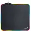 Genius GX-Pad 260S RGB Dizajnová herná podložka pod myš s RGB LED čierna / 260 x 240 x 3 mm / RGB podsvietenie