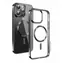 Swissten CLEAR JELLY MagStick METALLIC Puzdro pre Apple iPhone 13 Pro Max čierna