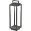 ab+ by Abert Resort šedá / Stolná lampa / LED / 2.2W / 180 lm / Li- ION / IP54