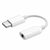 XIAOMI Original Redukcia USB-C (M) - 3.5mm Jack (F) biela