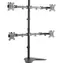LogiLink BP0046 čierna / Rameno na 4 monitory / VESA / 13 "až 32" / do 8 kg