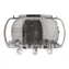 Luxera SPHERA nástenné svietidlo G9 chróm / 2x33W / IP20