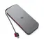 Lenovo Go Wireless Mobile Power Bank 10000 mAh sivá / 27W / 1x USB-C(F) / 1x USB-C(M) / Qi@15W / PD3.0