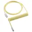 CableMod Classic Coiled Keyboard Cable USB-C - USB-A 1.5m Lemon Ice / Kábel pre klávesnicu
