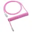 CableMod Classic Coiled Keyboard Cable USB-C - USB-A 1.5m Strawberry Cream / Kábel pre klávesnicu