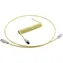 CableMod PRO Coiled Keyboard Cable USB-C - USB-A 1.5m Lemon Ice / Kábel pre klávesnicu