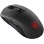 MSI Versa 300 Elite Wireless čierna / Herná optická myš / 26000 DPI / 6 tlačidiel / USB / BT / RGB