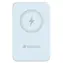 Verbatim Charge 'n' Go Magnetická bezdrôtová powerbanka 5000mAh modrá / USB-C / MagSafe / 15-20W
