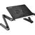YENKEE YSN 210 čierna / Chladiaci stojan na notebook / do veľkosť 17 "/ 2x 80mm ventilátory