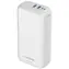 Canyon CNE-CPB301W biela / Powerbanka / 30000mAh / QC 3.0 & PD 20W / 1x USB-C / 2x USB-A
