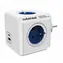 Cubenest PowerCube Original USB PD 20W USB A + C - modrá / 4X zásuvka + USB A + C