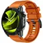 Mobile Origin Easy Strap Silicone Watch silikónový remienok pre Garmin QuickFit 26mm oranžová