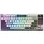 MSI FORGE GK600 TKL Sky šedá / Bezdrôtová herná klávesnica / mechanická / 2.4GHz / BT / USB-C / RGB / display / CZ Layou