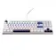 Machenike K500B-B87 biela / mechanická herná klávesnica / USB / RGB / Red Switch / 1.6m