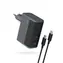Cuktech CUKAD1003EUG 100W GaN nabíjačka s USB-C káblom šedá / 2x USB-C / USB-A