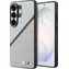 BMW Zadný kryt Tricolor Metal s logom MagSafe pre Samsung Galaxy S26 Ultra sivá