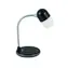 TechniSat VIOLA čierna / Stolová LED lampa / bezdrôtové nabíjanie / stmievateľná / BT 5.0 / reproduktory 3W / 2800K - 8900K