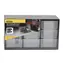 Stanley 1-93-978 / organizer zásuvkový / rozmery: 36.5 x 21 x 15.5 cm / 9 zásuviek