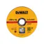 DeWalt DT3507 / Rezací kotúč na kov a oceľ / 125 x 22.2 x 1.0 mm / Šírka rezu 1.0 mm / 10 ks
