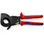 Knipex 95 31 250 Kliešte na káble (princíp rohatky so západkou) 250mm / 32mm / 240mm2 / MCM 500