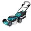 Makita DLM462Z / Akumulátorová kosačka na trávu / 18V x 2 / Šírka záberu 46 cm / kôš 60 L / Bez aku